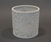CHINESE PIERCED BLANC DE CHINE
