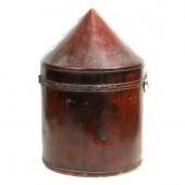 CHINESE PIG SKIN HAT BOX Chine