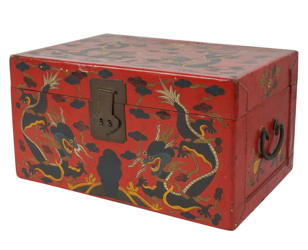 CHINESE PIGSKIN-CLAD TRUNKChinese