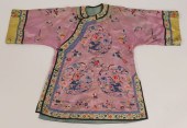 CHINESE PINK EMBROIDERED ROBE