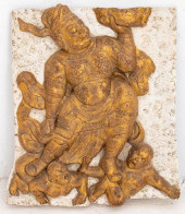CHINESE PLAQUE OF GODDESS ON D
