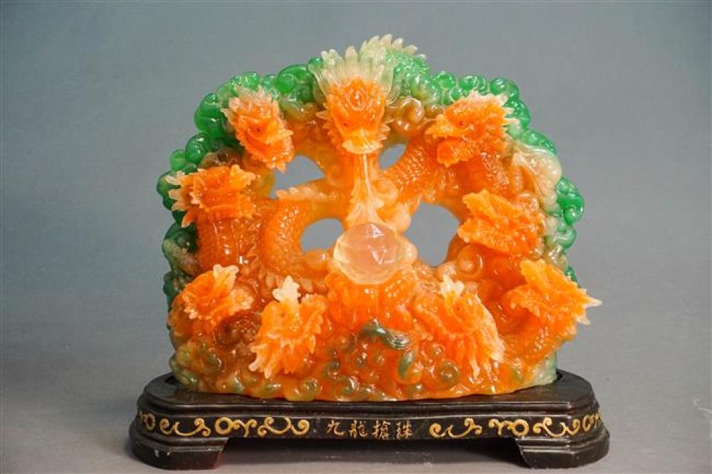 CHINESE PLASTIC FIGURE OF