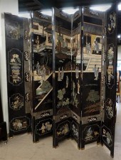 CHINESE POLYCHROME AND BLACK C