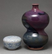 Chinese polychrome and glaze d
