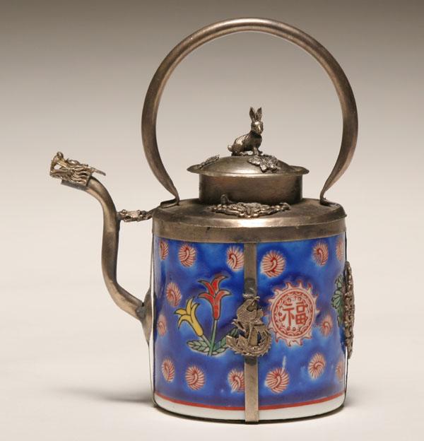Chinese porcelain and silver