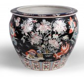 CHINESE PORCELAIN BLACK GROUND