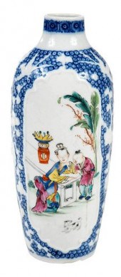 CHINESE PORCELAIN BLUE AND WHI