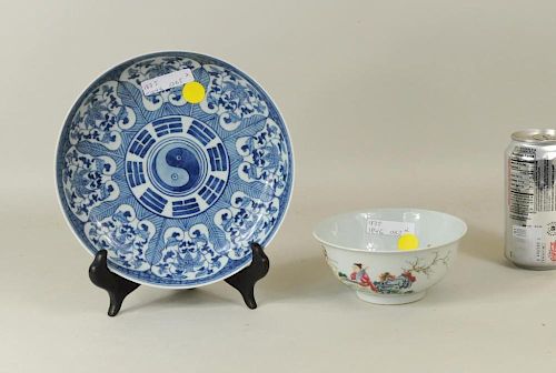 CHINESE PORCELAIN BLUE & WHITE