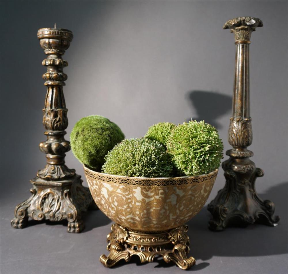 CHINESE PORCELAIN BOWL WITH GILT