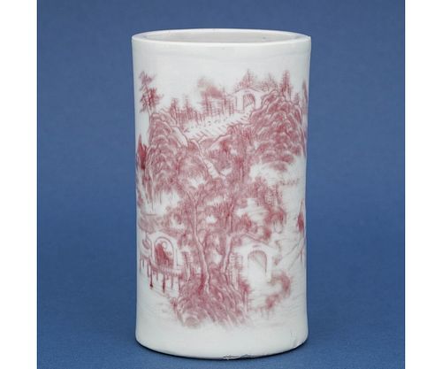 CHINESE PORCELAIN BRUSH POTRare