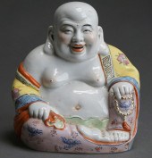 CHINESE PORCELAIN BUDAI FIGURE