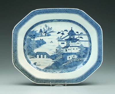 Chinese porcelain Canton platter,