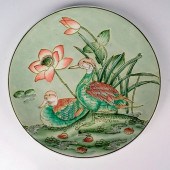CHINESE PORCELAIN CELADON ENAM