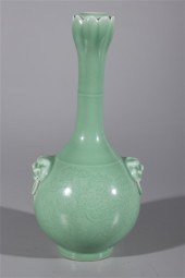 Chinese porcelain celadon glaz