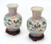 CHINESE PORCELAIN, CLOISONNE-O