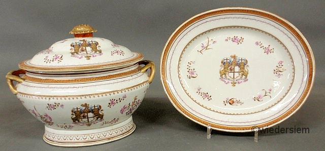 Chinese porcelain covered tureen