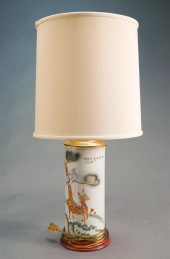 CHINESE PORCELAIN CYLINDRICAL