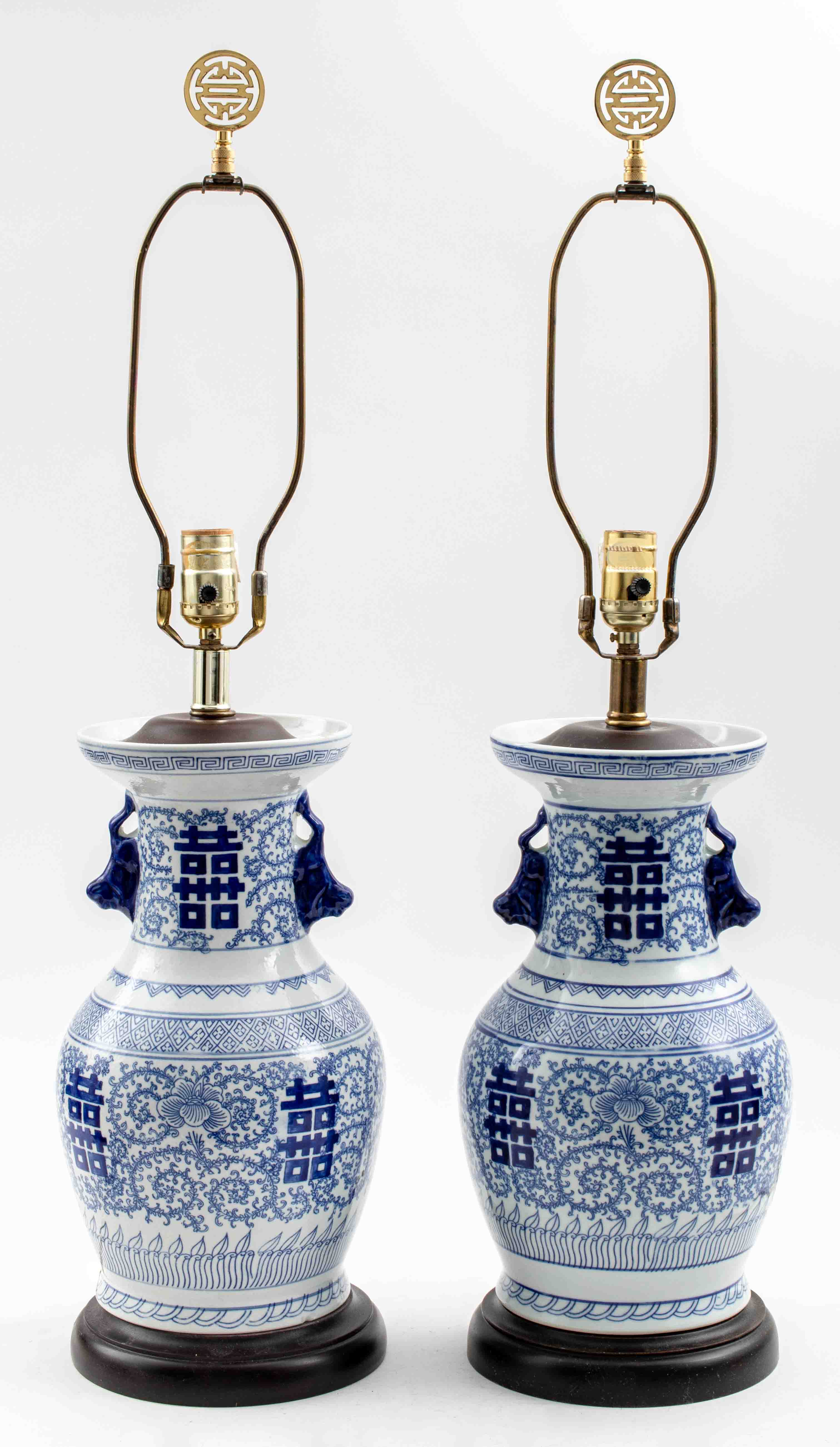 CHINESE PORCELAIN DOUBLE