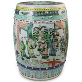 CHINESE PORCELAIN DRUM STOOLDE