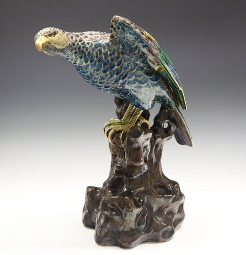 CHINESE PORCELAIN EAGLEA Chinese