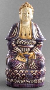 CHINESE PORCELAIN FIGURAL SCUL
