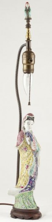 Chinese Porcelain Figural Tabl