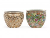 CHINESE PORCELAIN FISH BOWLS O