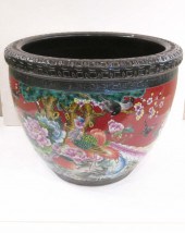 CHINESE PORCELAIN FISHBOWL, EX