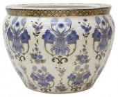 CHINESE PORCELAIN FISHBOWLChin