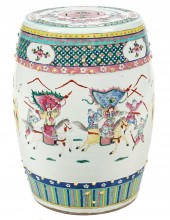 CHINESE PORCELAIN GARDEN SEATC