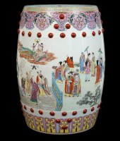 CHINESE PORCELAIN GARDEN SEATC
