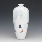 CHINESE PORCELAIN "GAUZE AND B