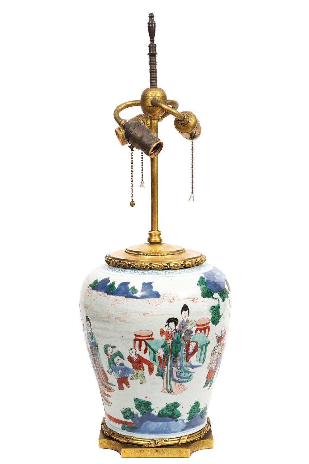 CHINESE PORCELAIN GINGER JAR