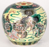 CHINESE PORCELAIN GINGER JARCh