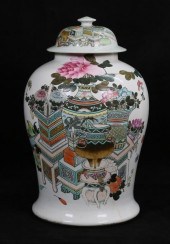 CHINESE PORCELAIN GINGER JARCh