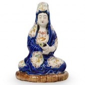 CHINESE PORCELAIN GLAZED GUANY