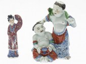 CHINESE PORCELAIN GUANYIN AND
