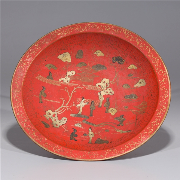 Chinese porcelain imitating lacquer