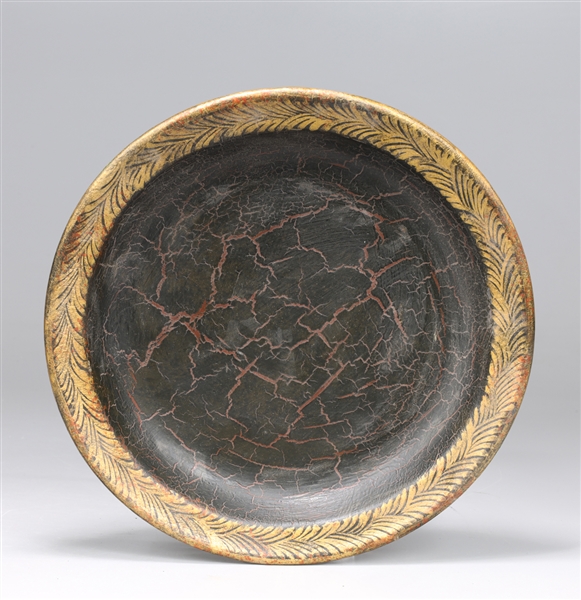 Chinese porcelain imitating lacquer