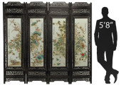 CHINESE PORCELAIN INSET FOUR-P