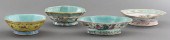 CHINESE PORCELAIN LOBED FOOTED