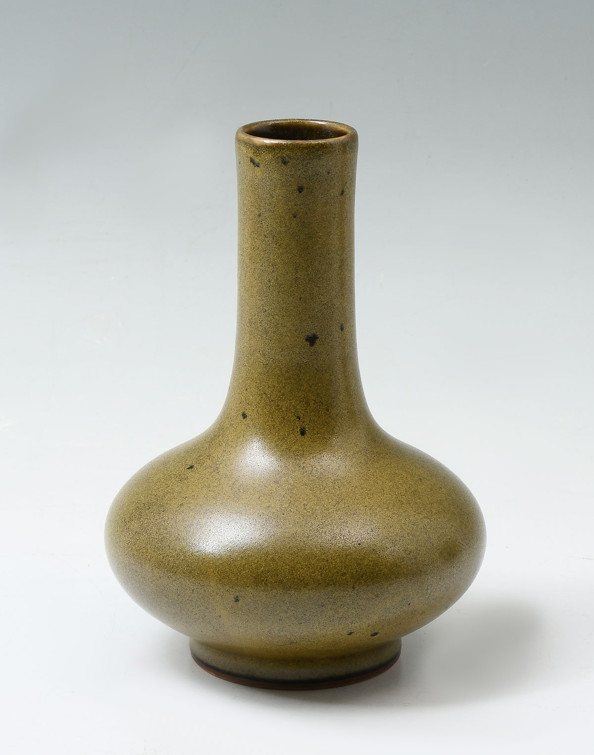CHINESE PORCELAIN OLIVE GREEN