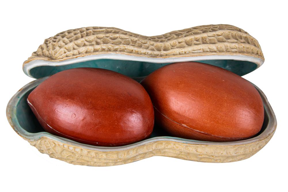 CHINESE PORCELAIN PEANUT-FORM