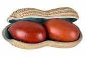 CHINESE PORCELAIN PEANUT-FORM