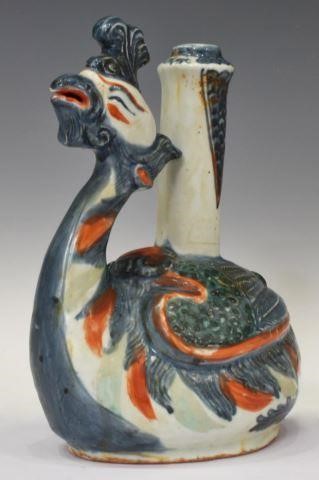 CHINESE PORCELAIN PHOENIX-FORM