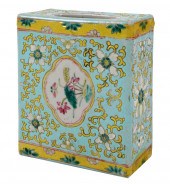 CHINESE PORCELAIN PILLOWChines