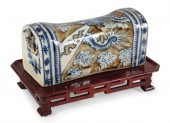 CHINESE PORCELAIN PILLOWChines