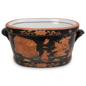 CHINESE PORCELAIN PLANTERDESCR