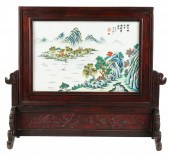CHINESE PORCELAIN PLAQUEChines