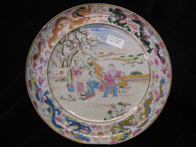 Chinese Porcelain Plate handpainted